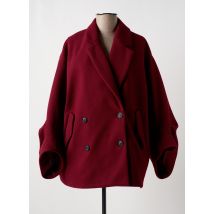 VICBEE - Manteau court rouge en polyester - Femme - Taille TU - Modz