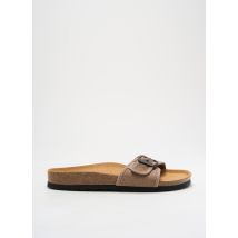 NATURAL WORLD - Mules/Sabots marron en textile - Femme - Taille 36 - Modz