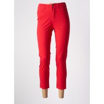 I.QUING - Pantacourt rouge en coton - Femme - Taille 36 - Modz