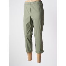 HALOGENE - Pantacourt vert en viscose - Femme - Taille 44 - Modz