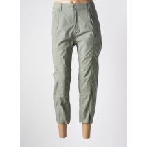 S.QUISE - Pantacourt vert en coton - Femme - Taille 46 - Modz