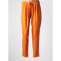 EGO - Jogging orange en viscose - Femme - Taille 36 - Modz