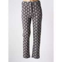 SENES - Pantalon slim noir en polyester - Femme - Taille 38 - Modz