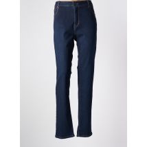 KY CREATION - Jeans coupe slim bleu en coton - Femme - Taille 50 - Modz