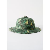 STETSON - Chapeau vert en coton - Homme - Taille 57 - Modz