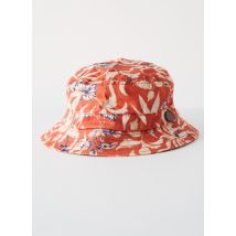 STETSON - Chapeau orange en coton - Homme - Taille 61 - Modz