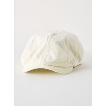 STETSON - Casquette beige en coton - Homme - Taille 59 - Modz