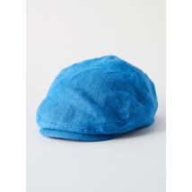 STETSON - Casquette bleu en lin - Homme - Taille 60 - Modz