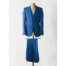 BENVENUTO - Costume de cérémonie bleu en laine vierge - Homme - Taille TU - Modz