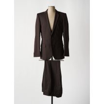 HUGO BOSS - Costume de ville marron en laine vierge - Homme - Taille TU - Modz