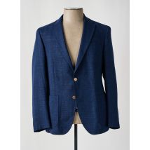 MANSTON - Blazer bleu en polyester - Homme - Taille XXL - Modz