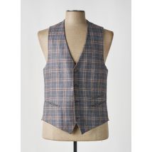 DIGEL - Gilet sans manche bleu en soie - Homme - Taille XXL - Modz