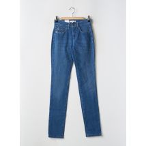 BRUNO SAINT HILAIRE - Jeans coupe slim bleu en coton - Femme - Taille 34 - Modz