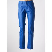 S.QUISE - Pantalon slim bleu en viscose - Femme - Taille 42 - Modz