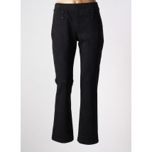 HALOGENE - Pantalon droit noir en polyester - Femme - Taille 42 - Modz