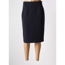 BRUNO SAINT HILAIRE - Jupe mi-longue bleu en polyester - Femme - Taille 44 - Modz