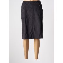 BRUNO SAINT HILAIRE - Jupe mi-longue noir en polyester - Femme - Taille 44 - Modz