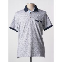 EMYLE - Polo bleu en coton - Homme - Taille L - Modz