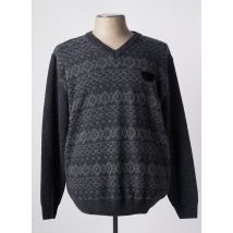 TRIS'LINE - Pull gris en acrylique - Homme - Taille 3XL - Modz