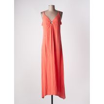 LAURE + MAX - Robe longue orange en viscose - Femme - Taille 36 - Modz