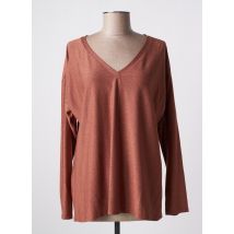 EGO - Top orange en viscose - Femme - Taille 40 - Modz
