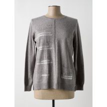 TRIPODE - Pull gris en acrylique - Femme - Taille 40 - Modz