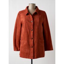 SARAH JOHN - Veste casual orange en polyester - Femme - Taille 42 - Modz