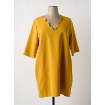 LILI LA TIGRESSE - Robe mi-longue jaune en polyester - Femme - Taille TU - Modz