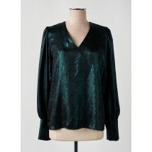 CHARMING GIRL BY SILIA - Blouse vert en polyester - Femme - Taille 36 - Modz