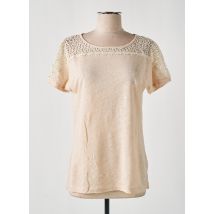BRUNO SAINT HILAIRE - T-shirt rose en lin - Femme - Taille 40 - Modz