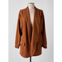 E&F - Blazer marron en polyester - Femme - Taille TU - Modz