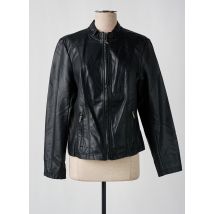 ESCANDELLE - Veste simili cuir noir en polyurethane - Femme - Taille 40 - Modz