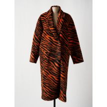 DESIGUAL - Manteau long orange en polyester - Femme - Taille 38 - Modz