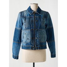 DESIGUAL - Veste casual bleu en coton - Femme - Taille 40 - Modz