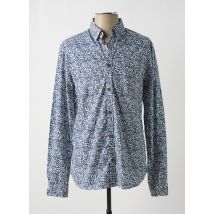 PETROL INDUSTRIES - Chemise manches longues bleu en coton - Homme - Taille L - Modz