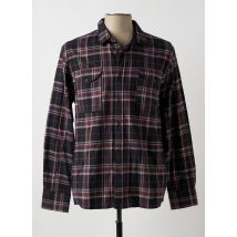 FREEMAN T.PORTER - Chemise manches longues violet en coton - Homme - Taille XL - Modz