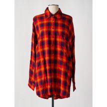 DESIGUAL - Chemisier orange en viscose - Femme - Taille 40 - Modz