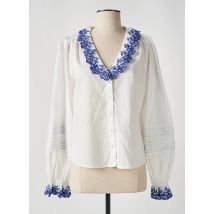 SCOTCH & SODA - Chemisier blanc en coton - Femme - Taille 40 - Modz