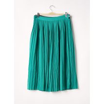PEPE JEANS - Jupe mi-longue vert en polyester - Femme - Taille 36 - Modz
