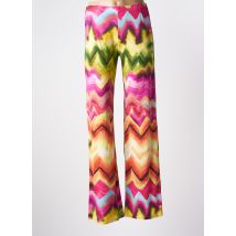BE FUN - Pantalon large rose en polyester - Femme - Taille 38 - Modz