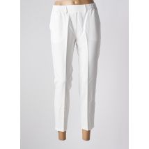 JANIS & JOHN - Pantalon 7/8 blanc en polyester - Femme - Taille 38 - Modz