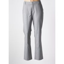 ESE O ESE - Pantalon droit gris en polyester - Femme - Taille 42 - Modz