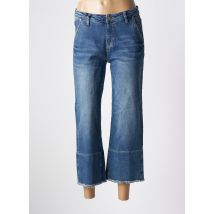 BLUE DAZE - Jeans coupe large bleu en coton - Femme - Taille 34 - Modz