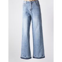 BLUE DAZE - Jean coupe flare bleu en coton - Femme - Taille 40 - Modz