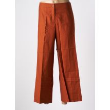 SUMMUM - Pantalon 7/8 marron en coton - Femme - Taille 42 - Modz