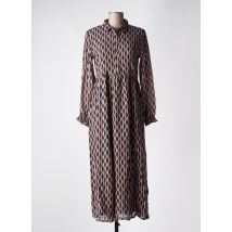 MAISON HOTEL - Robe mi-longue noir en viscose - Femme - Taille 36 - Modz