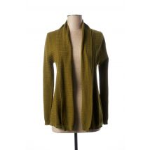 TIFFOSI - Gilet manches longues vert en coton - Femme - Taille 34 - Modz