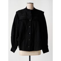 OPULLENCE - Chemisier noir en coton - Femme - Taille 36 - Modz