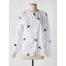 LUK AP - Chemisier bleu en coton - Femme - Taille 36 - Modz