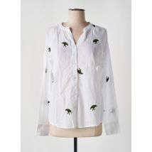 LUK AP - Chemisier vert en coton - Femme - Taille 38 - Modz